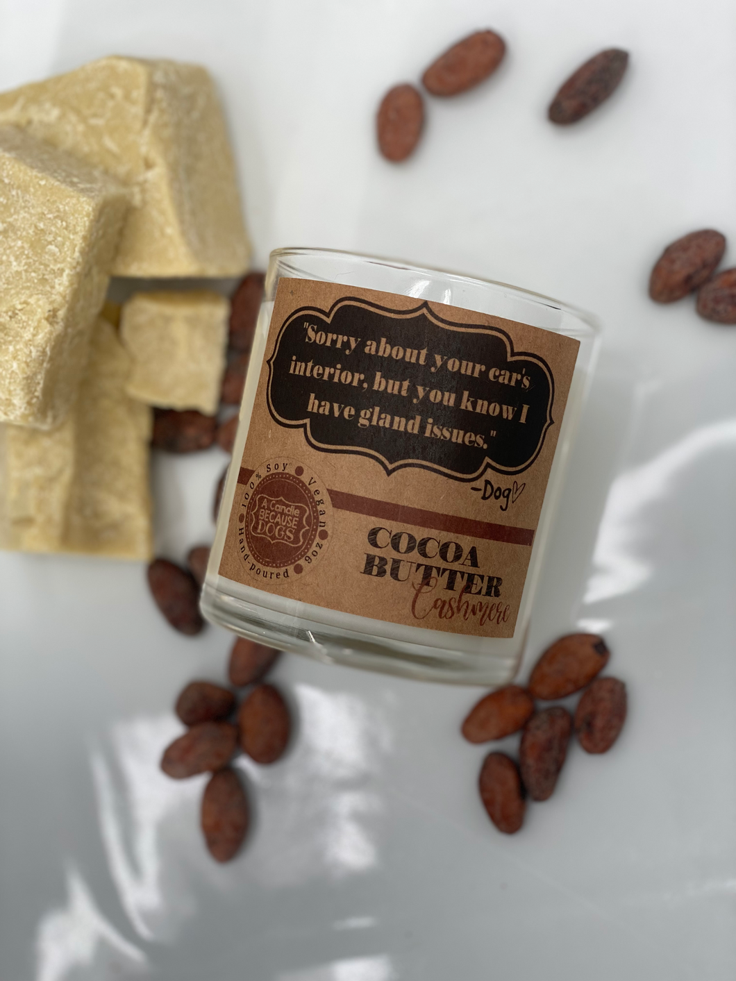 Cocoa Butter Cashmere 9oz Candle -- 