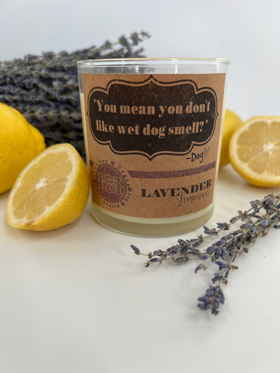 Lavender Lemonade 9oz Soy Candle -- 