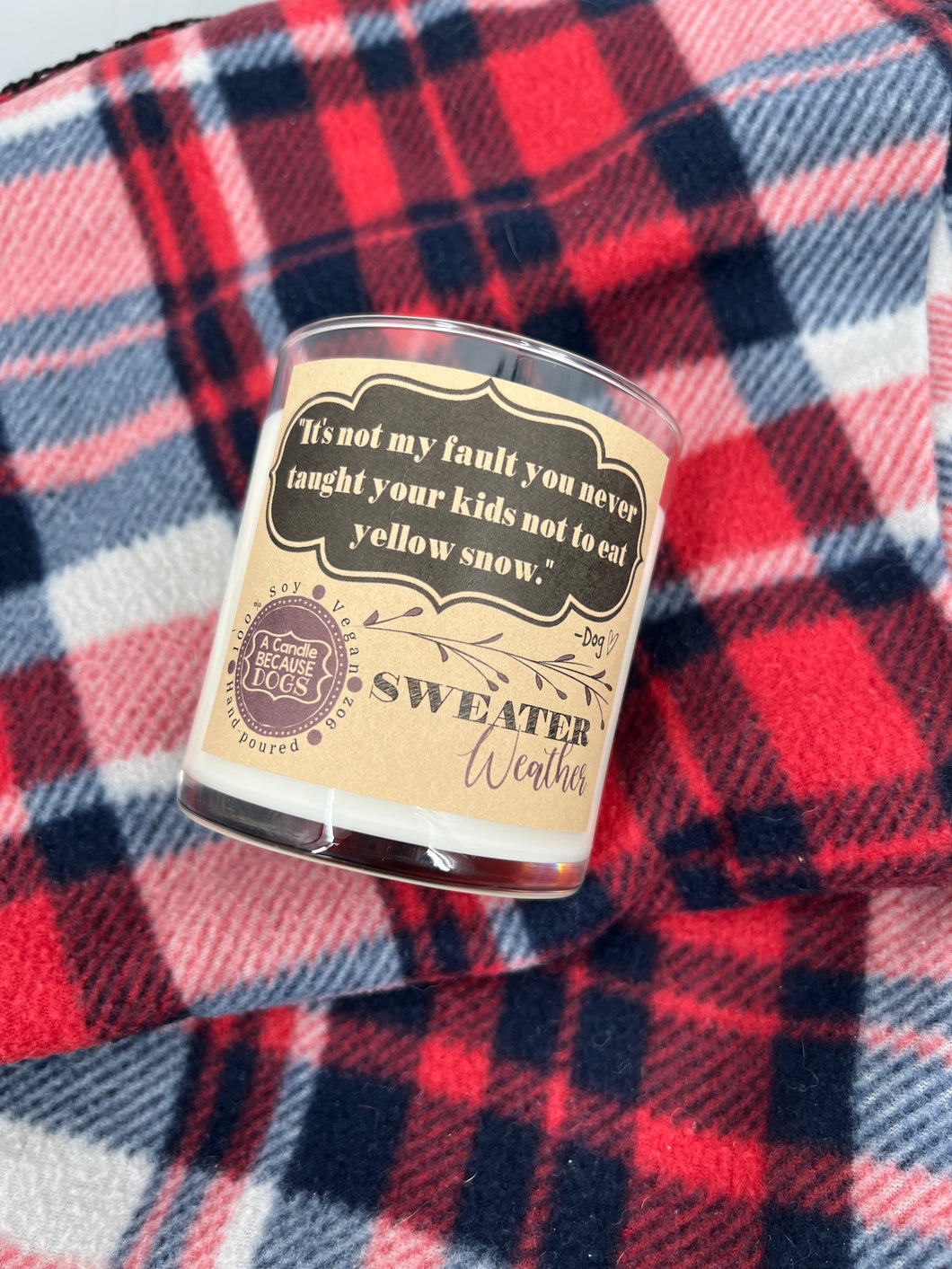 Sweater Weather 9oz Candle -- 